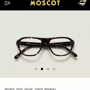 Moscot AVRAM eyeglasses Dark Havana